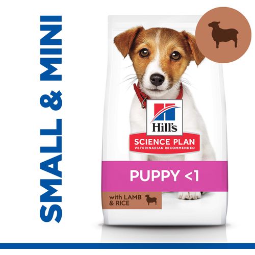 Hill's Science Plan Small & Mini Puppy Hrana za Pse s Janjetinom i Rižom, 1,5 kg slika 1