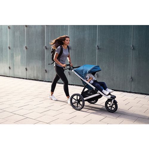 Komplet Thule Urban Glide 2 dječja kolica plava + Urban Glide 2 košara crna slika 4