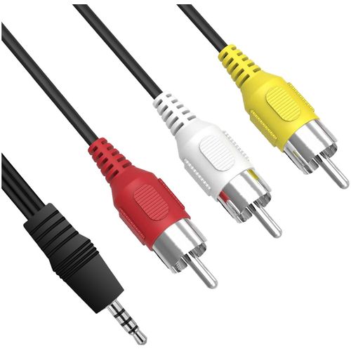 REDLINE Mini AV 3.5 mm na RCA kabel, dužina 1.2 met - C-AV120 slika 1