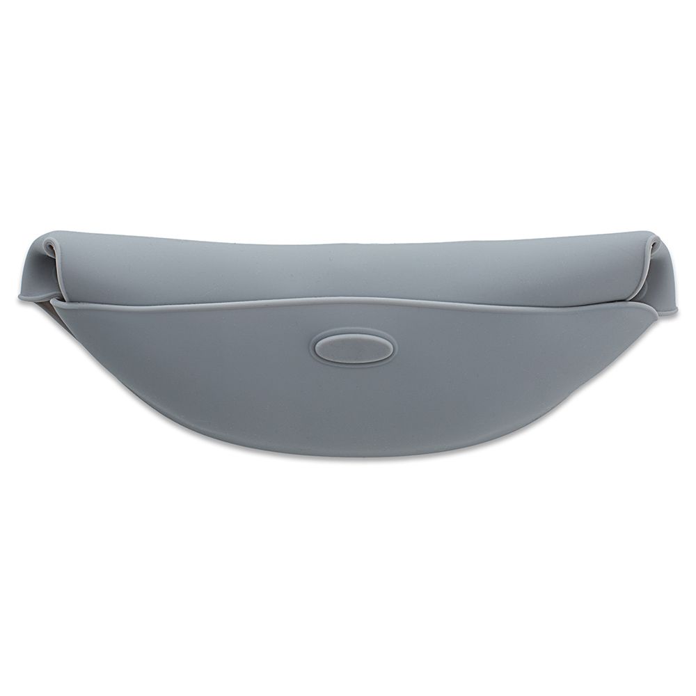 Minikoioi Silikonski siperak Flexi Bib, Sivi slika 3