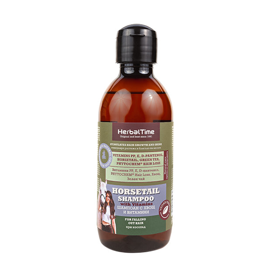Herbal Time šampon od preslice sa vitaminima 200ml slika 1