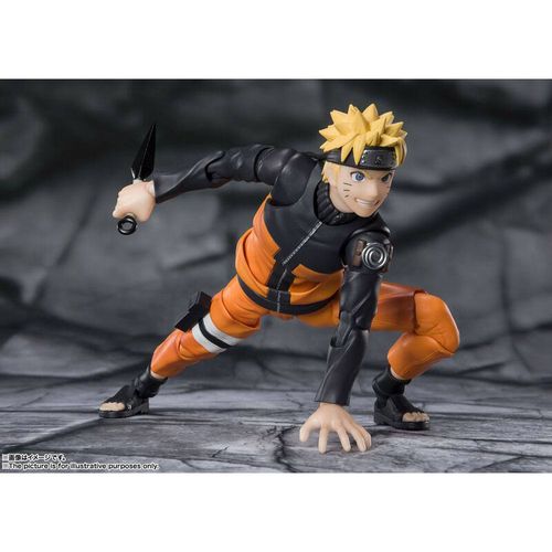 Naruto Shippuden Naruto Uzumaki Jinchuuriki SH Figuarts 14cm slika 3