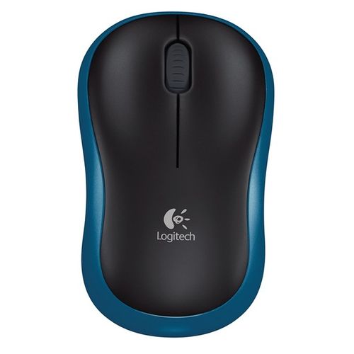 Logitech M185 bežični optički miš, plava slika 1