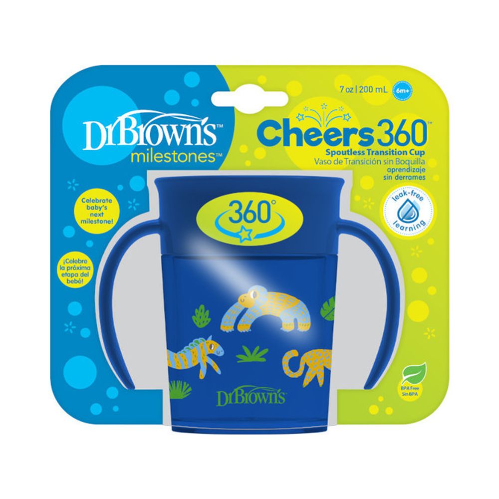 Tc71006 cheers 360 šalica s ručkama, 7 oz/200 ml, plava, 1 pakiranje slika 2
