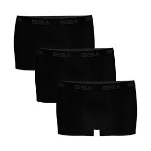 Gsa Men's Boxer 3 Pack Gsa Sport 17-1204-Blk