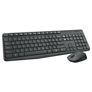 Logitech Taststura+Miš USB Wireless  MK235 YU Gray