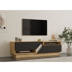 Yaprak TV komoda Sapphire, 160 cm, antracit