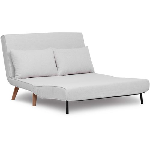 Atelier Del Sofa Dvosjed, Folde 2-Seater - Teddy Fabric - Cream slika 13