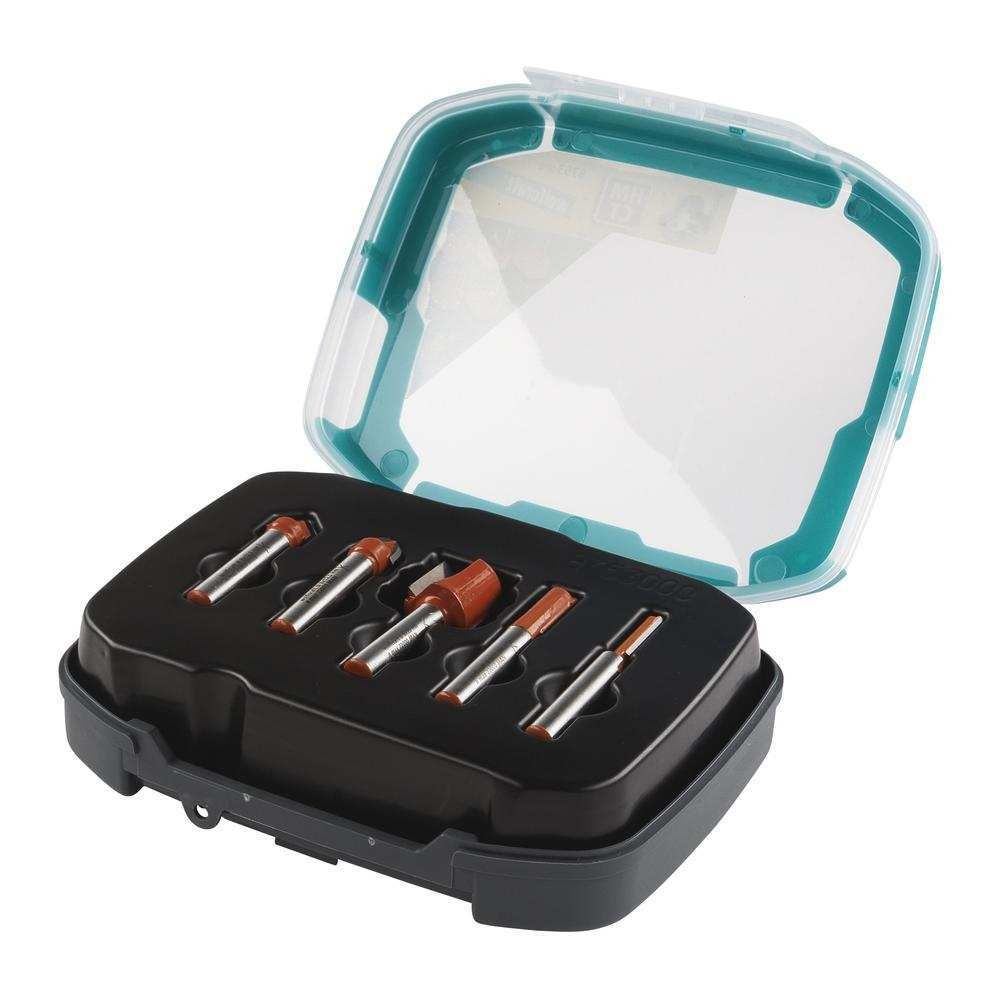 Wolfcraft Set Glodala HM Ravnih Za Drvo / 5 dijelni - 8753000 slika 1
