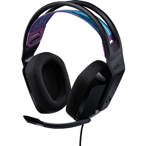 Logitech G335 gaming slušalice s mikrofonom, crna slika 1