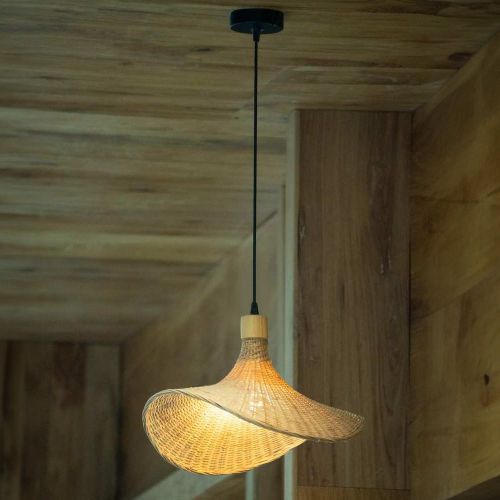 VISEĆA LAMPA OD BAMBUSA APP1642-1CP 30cm slika 11