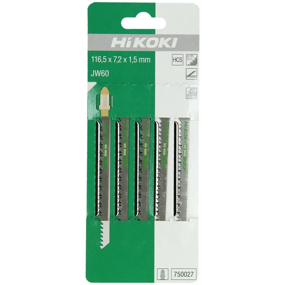 Hikoki list za ubodnu pilu 750027 (116,5 / 90,0 x 7,2 x 1,5 mm) slika 1