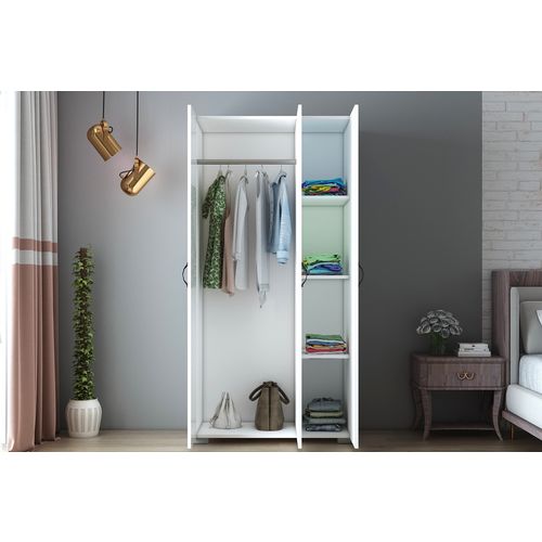 Feraye 3 Kapakli - White White Wardrobe slika 3