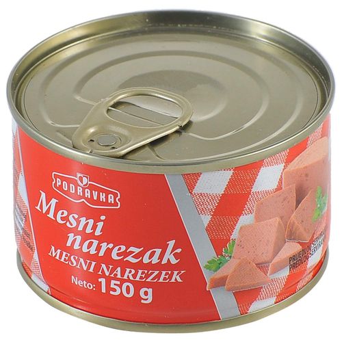 Podravka mesni narezak, lim. 150 g slika 1