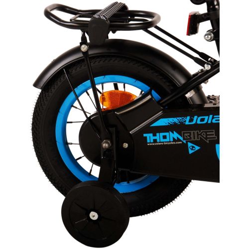 Volare dječji bicikl Thombike 12" crno-plavi slika 4