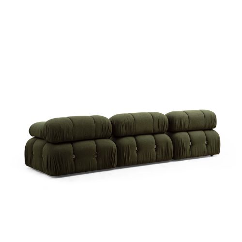 Atelier Del Sofa Kutna garnitura, zelena, Bubble Green L1-O1-1R-PUF slika 3