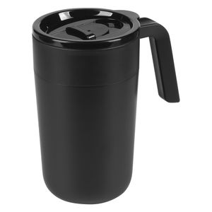 HOTTO,čaša za ponijeti,400 ml,crna