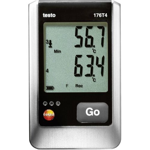 testo 176 T4 uređaj za pohranu podataka temperature  Mjerena veličina temperatura -200 do 1000 °C slika 6