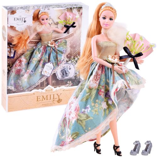 Lutka Emily u elegantnoj haljini slika 1