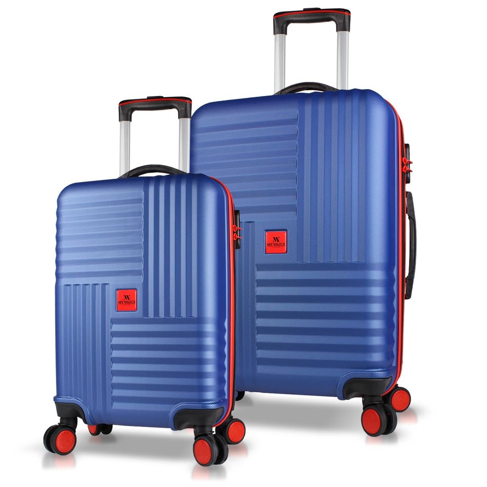 Set Kofera 8227 u Mornarsko Plavoj (2 Komada) slika 1