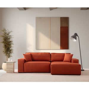 Pırlo Kutni Sofa na Razvlačenje - Narandžasti
