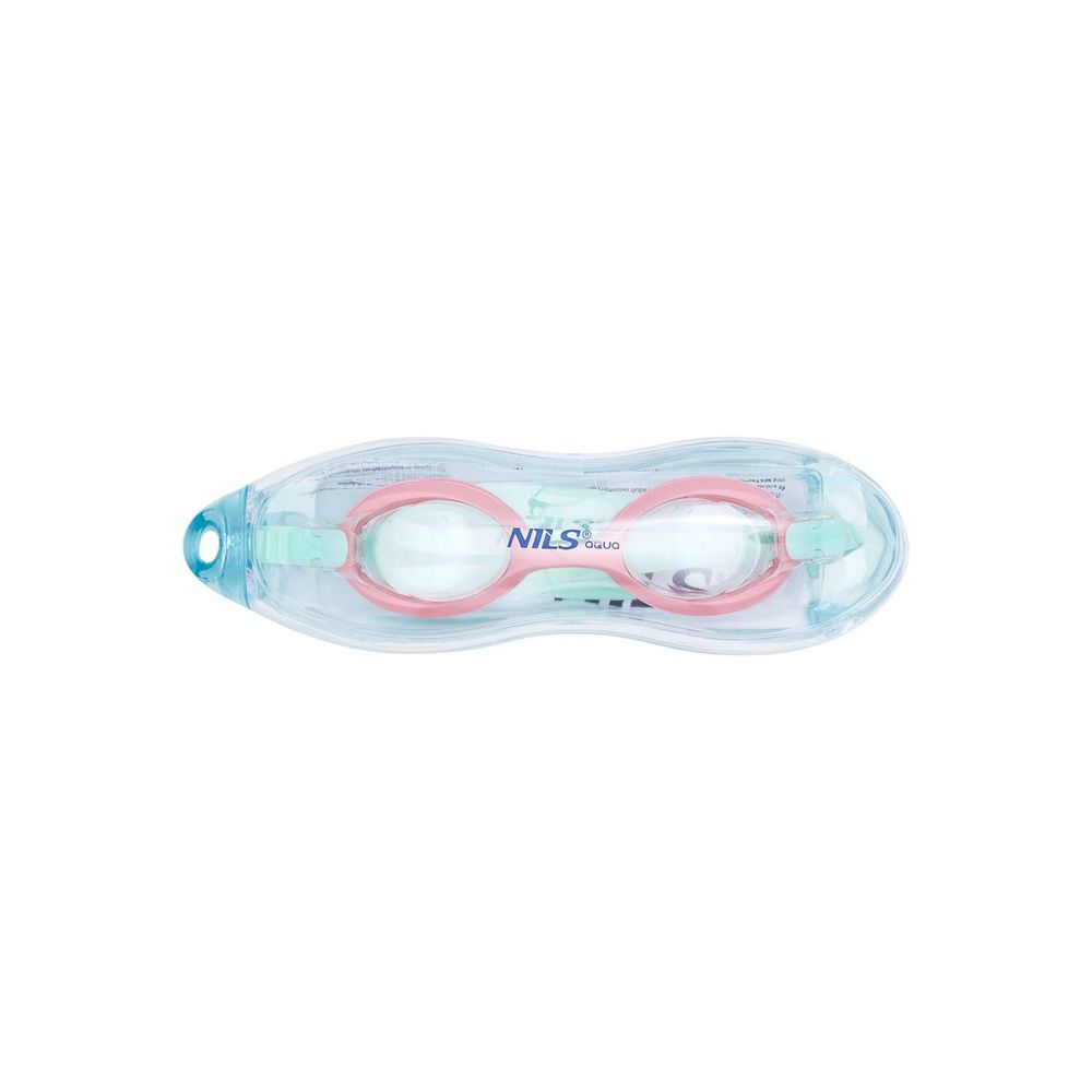 Nqg700af menta/rozičaste dječje naočale za plivanje nils aqua slika 5