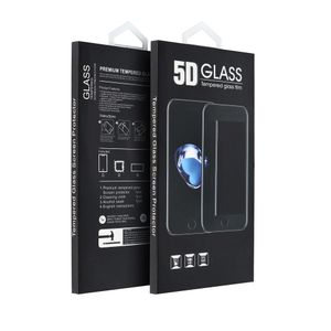 5D Full Glue kaljeno staklo za Motorola G06 / G06 Power – sa crnim rubom
