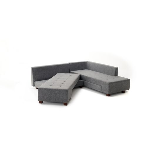 Atelier Del Sofa Kutna garnitura na razvlačenje, Sivo, Manama Corner Sofa Bed Right - Grey slika 5