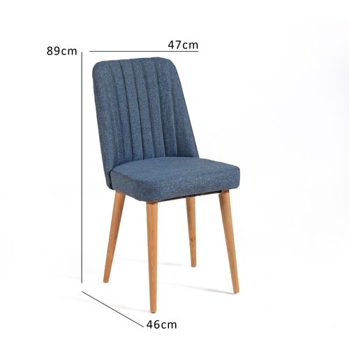 Vina Sandalye Dark Blue, Atlantic Atlantic Pine
Dark Blue Chair slika 5