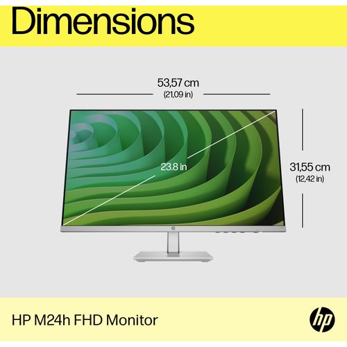 HP Monitor 23.8" M24h IPS/1920x1080/75Hz/5ms/HDMI, VGA/FreeSync/VESA/visina 76D15AA slika 9