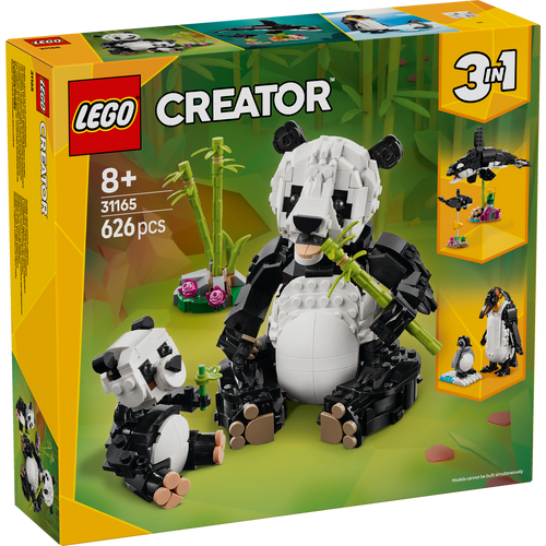 LEGO® CREATOR 31165 Divlje životinje: obitelj panda slika 1