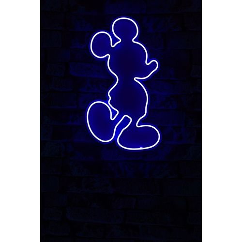 Wallity Ukrasna plastična LED rasvjeta, Mickey Mouse - Blue slika 10
