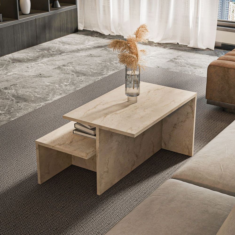 Nesting table Twins - Travertine (2 komada) slika 3