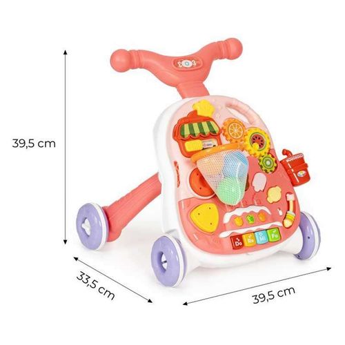 Eco Toys Edukativna Guralica 2U1 Pink slika 6