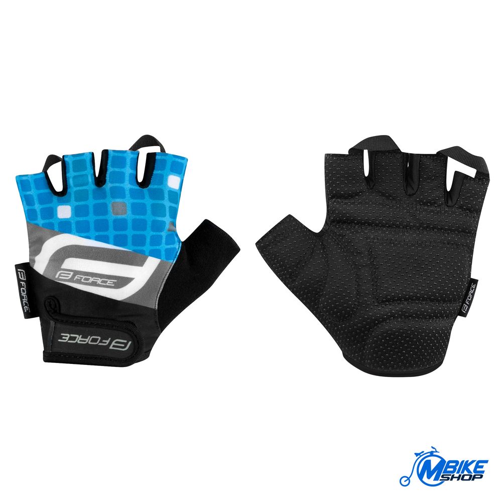 Force Rukavice za biciklizam Square Blue slika 1