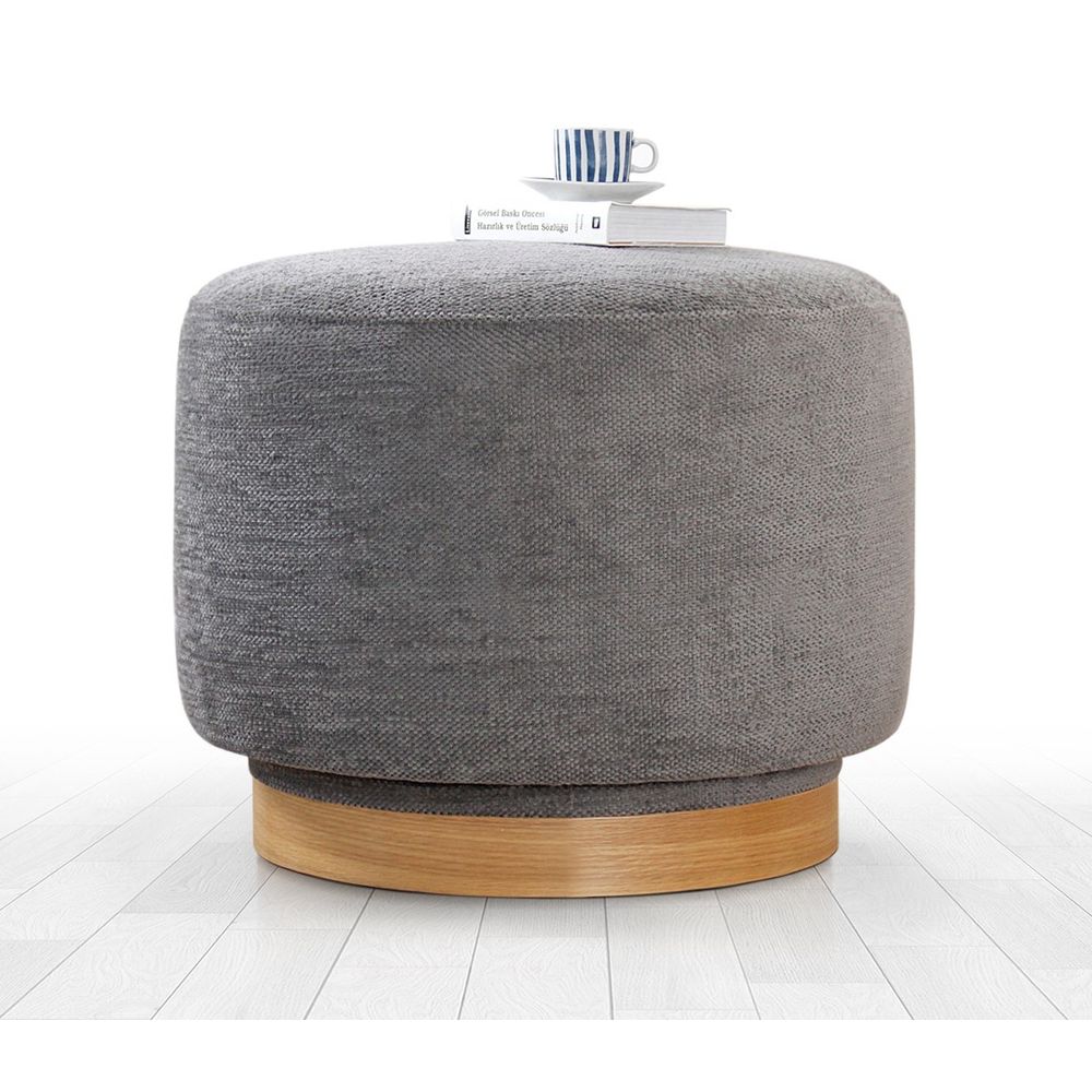 Turneed - Sivi Pouf slika 4