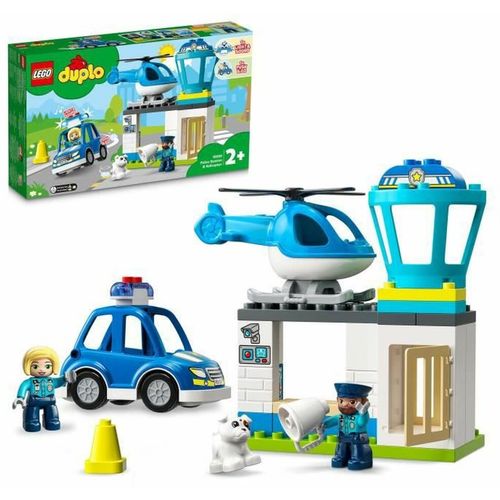 Playset Lego 10959 DUPLO Police Station &amp; Police Helicopter (40 Dijelovi) slika 1