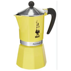 Bialetti Rainbow moka pot žuta spring za 6 šolja