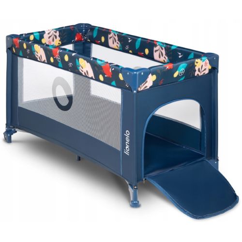 Lionelo dječji prijenosni krevetić Stefi, plava slika 2
