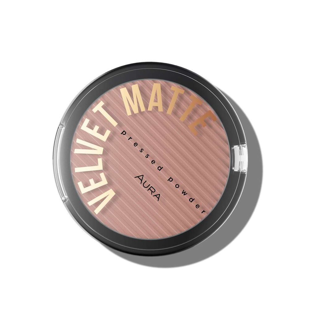 Aura Velvet Matte Kompaktni puder 314 Chocolate  slika 1
