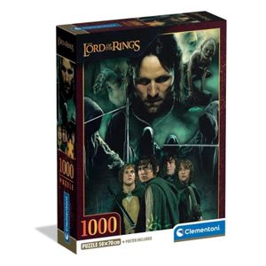 Clementoni CL39963 Puzzle Gospodar prstenova, 1000kom