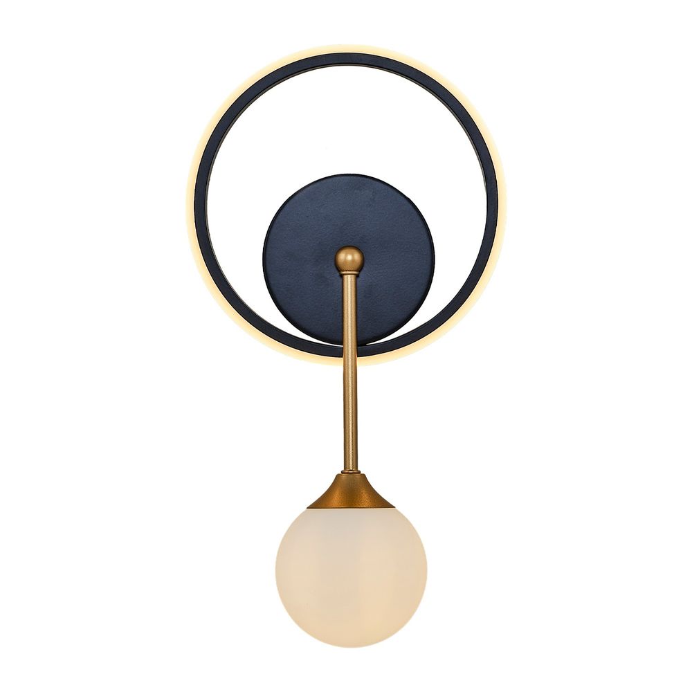 Zidna lampa L1139 - Crna slika 3