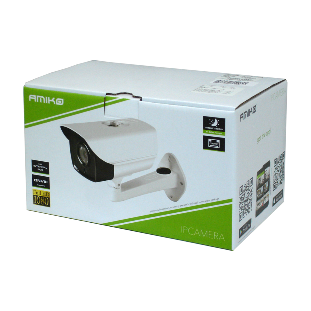 Amiko Home Kamera IP 2 MP, PoE, 1/2.9" SONY CMOS, HD Lens 6mm - B60P200 POE slika 2