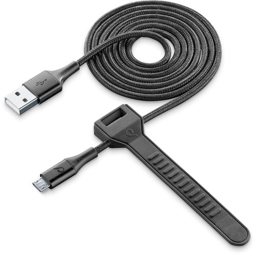 Cellularline kabel Cosmic Micro USB 120 cm crni slika 3