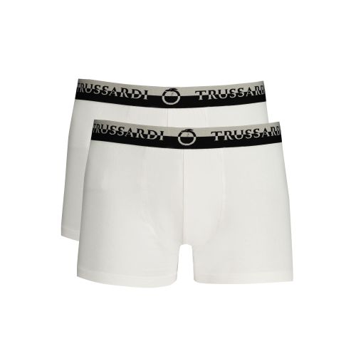 TRUSSARDI MEN'S WHITE BOXER slika 1