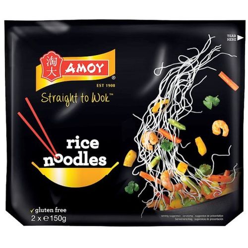 AMOY Rice Noodles 2x150g slika 1