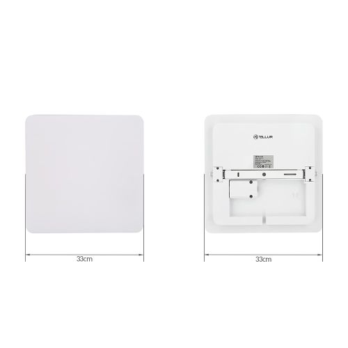 TELLUR SMART WIFI CEILING LIGHT, 24W, PRAVOKUTNO, BIJELO slika 2