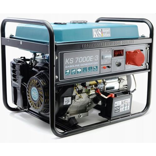 Könner & Söhnen benzinski generator 5,0 kW 230/400V KS 7000E-3 slika 1