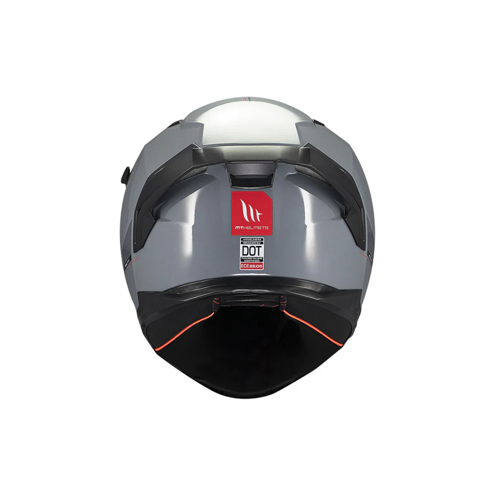 MT Helmets vizir za moto kacigu Breaker SV Solid A12 Gloss Grey slika 4