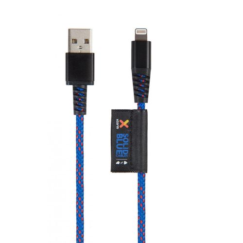 Xtorm Solid Blue Lightning USB cable (1m) slika 1